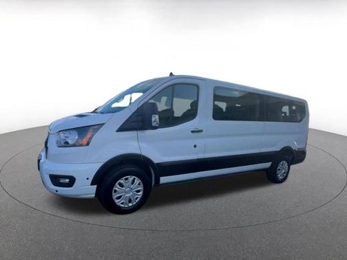 Oxford White 2024 Ford Transit-350 XLT