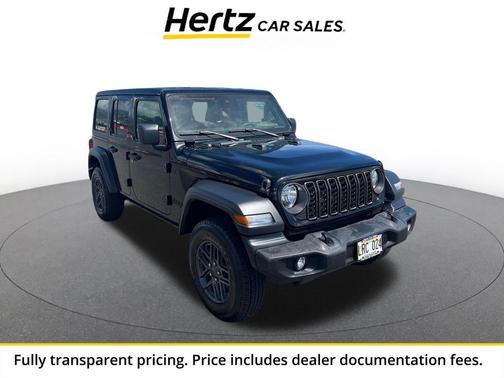 Black Clearcoat 2025 Jeep Wrangler Sport S