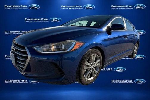 Lakeside Blue 2018 Hyundai ELANTRA SEL