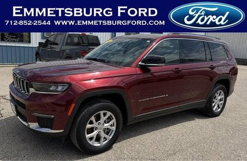 Velvet Red Pearlcoat 2021 Jeep Grand Cherokee L Limited