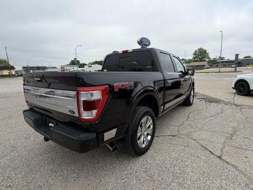Agate Black Metallic 2022 Ford F-150 Platinum
