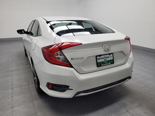 Platinum White Pearl 2019 Honda Civic LX