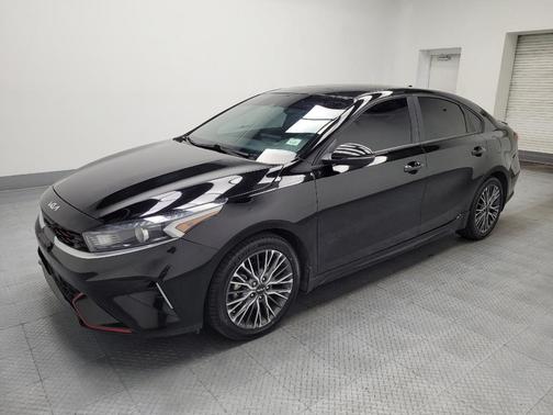 Aurora Black 2023 Kia Forte GT-Line