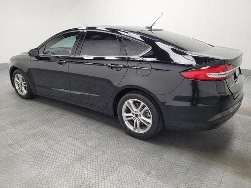 Shadow Black 2018 Ford Fusion SE