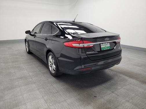 Shadow Black 2018 Ford Fusion SE