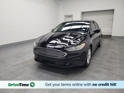 Shadow Black 2018 Ford Fusion SE