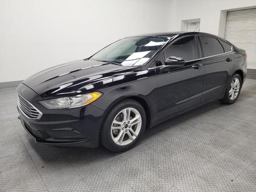 Shadow Black 2018 Ford Fusion SE