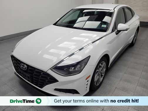 Quartz White 2021 Hyundai SONATA SEL