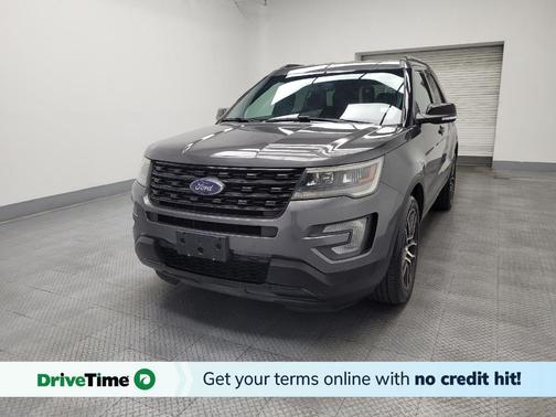 Gray 2017 Ford Explorer sport