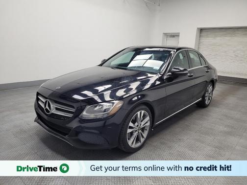 Black 2018 Mercedes-Benz C-Class