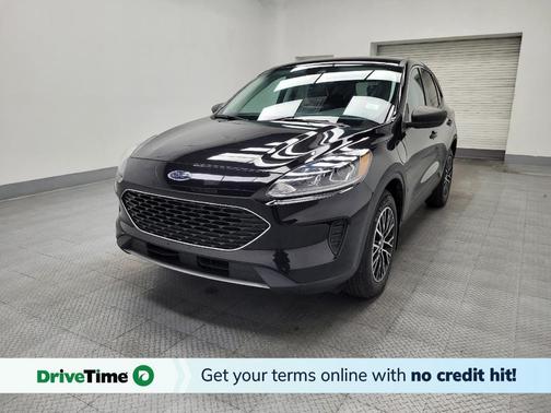 Agate Black Metallic 2022 Ford Escape SE