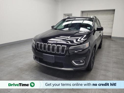 Diamond Black Crystal Pearlcoat 2019 Jeep Cherokee Limited