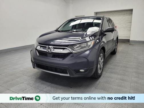 Gray 2017 Honda CR-V EX-L
