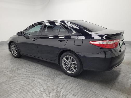 Midnight Black Metallic 2017 Toyota Camry SE