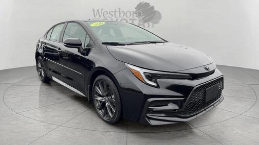 Midnight Black Metallic 2026 Toyota Corolla SE