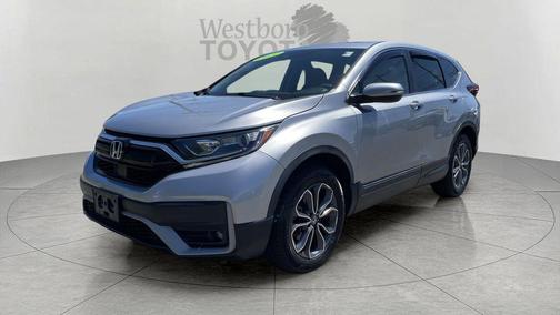 Silver 2021 Honda CR-V AWD EX