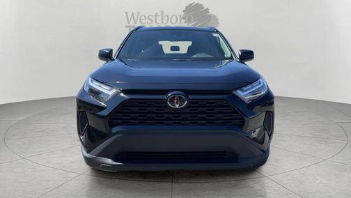 Midnight Black Metallic 2025 Toyota RAV4 Hybrid LE
