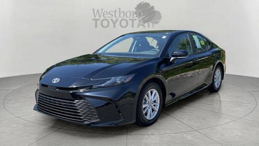Midnight Black Metallic 2025 Toyota Camry LE