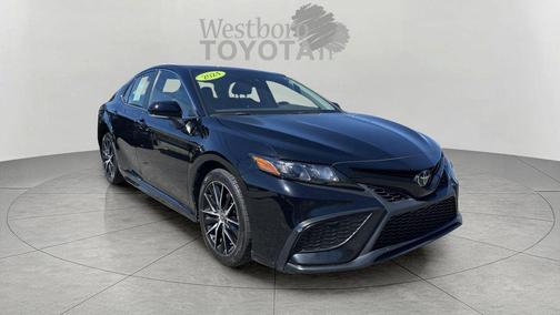 Midnight Black Metallic 2024 Toyota Camry SE
