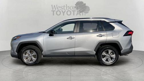 Silver Sky Metallic 2025 Toyota RAV4 Hybrid LE