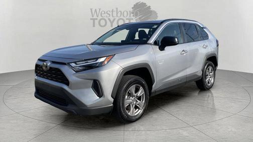 Silver Sky Metallic 2025 Toyota RAV4 Hybrid LE