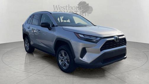 Silver Sky Metallic 2025 Toyota RAV4 Hybrid LE