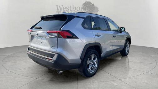 Silver Sky Metallic 2025 Toyota RAV4 Hybrid LE
