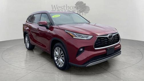 Pearl 2025 Toyota Highlander Hybrid Platinum