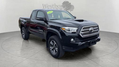 Black 2016 Toyota Tacoma TRD Sport