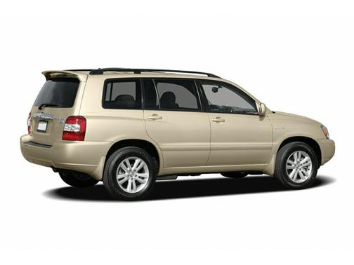 White 2006 Toyota Highlander Hybrid Base
