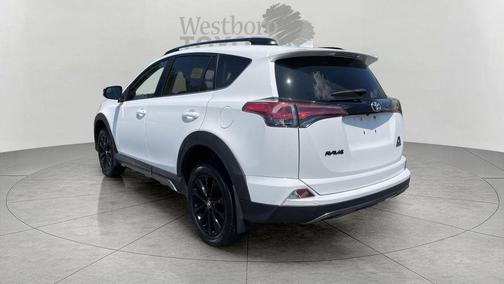 Super White 2018 Toyota RAV4 Adventure