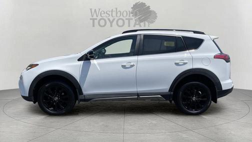 Super White 2018 Toyota RAV4 Adventure