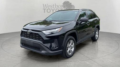 Midnight Black Metallic 2025 Toyota RAV4 Hybrid LE