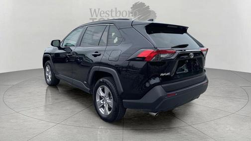 Midnight Black Metallic 2025 Toyota RAV4 Hybrid LE