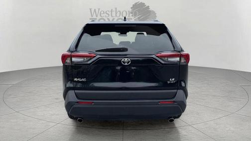 Midnight Black Metallic 2025 Toyota RAV4 Hybrid LE