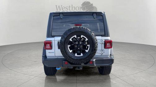 Silver 2024 Jeep Wrangler 4xe Rubicon