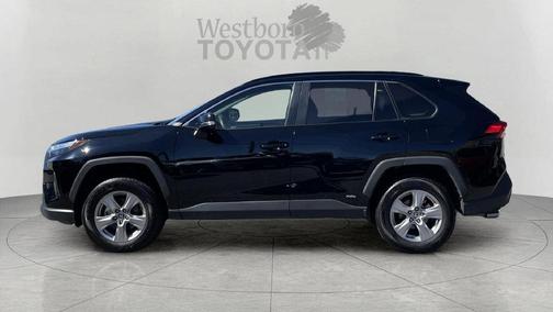 Midnight Black Metallic 2025 Toyota RAV4 Hybrid XLE