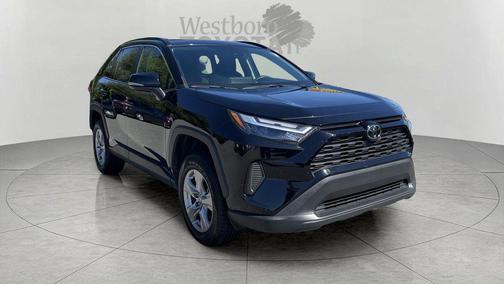 Midnight Black Metallic 2025 Toyota RAV4 Hybrid XLE