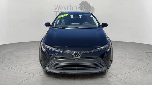 Midnight Black Metallic 2024 Toyota Corolla LE