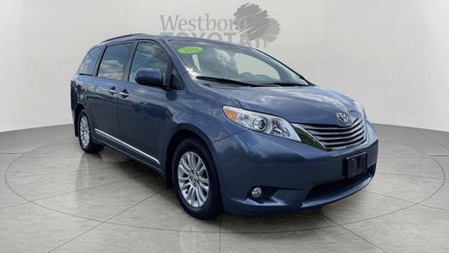 Shoreline Mist 2015 Toyota Sienna XLE
