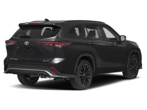Midnight Black Metallic 2025 Toyota Highlander XSE
