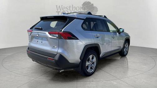 Silver Sky Metallic 2025 Toyota RAV4 Hybrid XLE