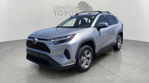 Silver Sky Metallic 2025 Toyota RAV4 Hybrid XLE