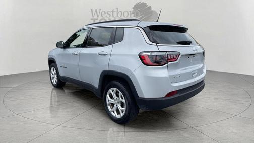 Silver 2024 Jeep Compass Latitude