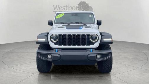 Bright White Clearcoat 2024 Jeep Wrangler 4xe Rubicon