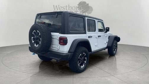 Bright White Clearcoat 2024 Jeep Wrangler 4xe Rubicon