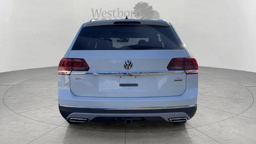 Pure White 2018 Volkswagen Atlas 3.6L SEL
