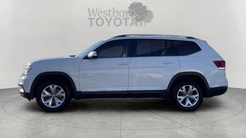 Pure White 2018 Volkswagen Atlas 3.6L SEL