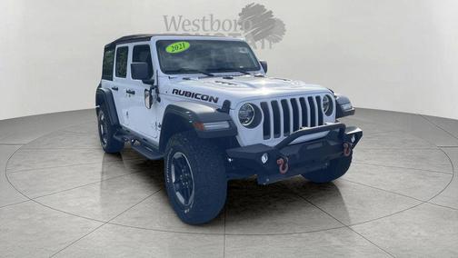 Bright White Clearcoat 2021 Jeep Wrangler Unlimited Rubicon