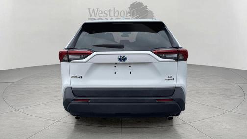 Super White 2020 Toyota RAV4 Hybrid LE